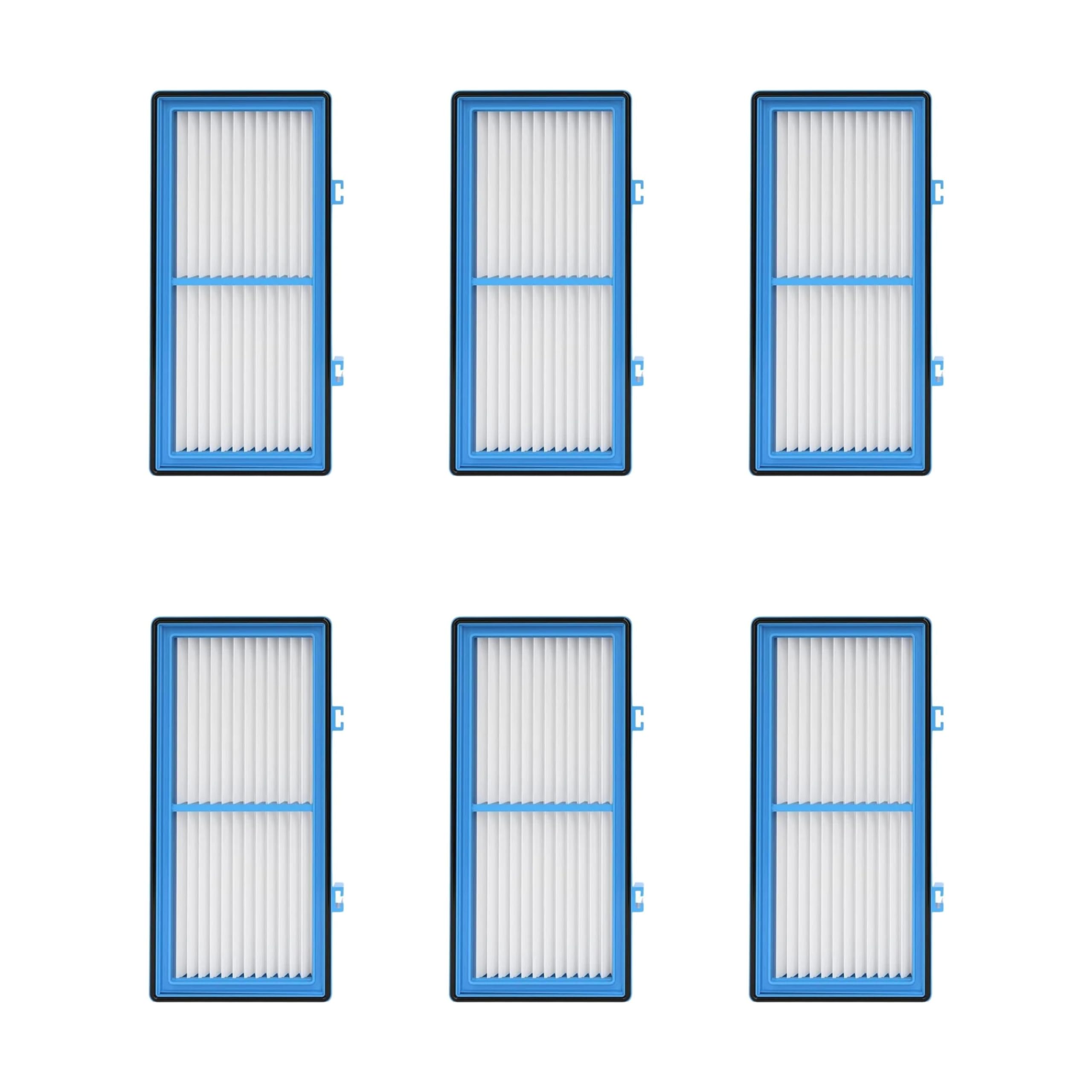 Nispira vue de profil du filtre illustrant dimensions précises et ajustement