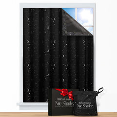 Nite Shadez motif étoiles sur tissu apportant décor apaisant