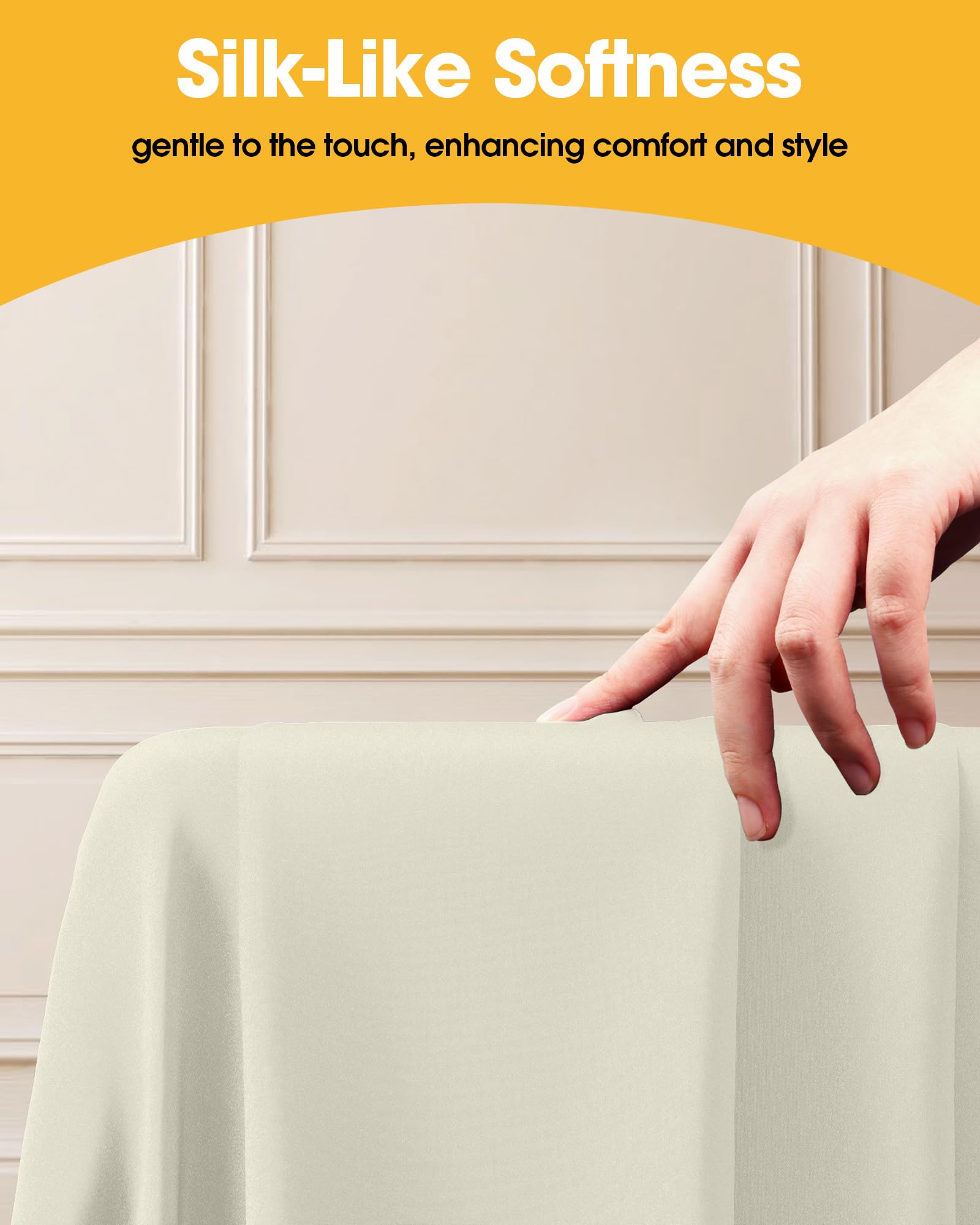 Niuara nappe détail bords et angles finition nette et résistante