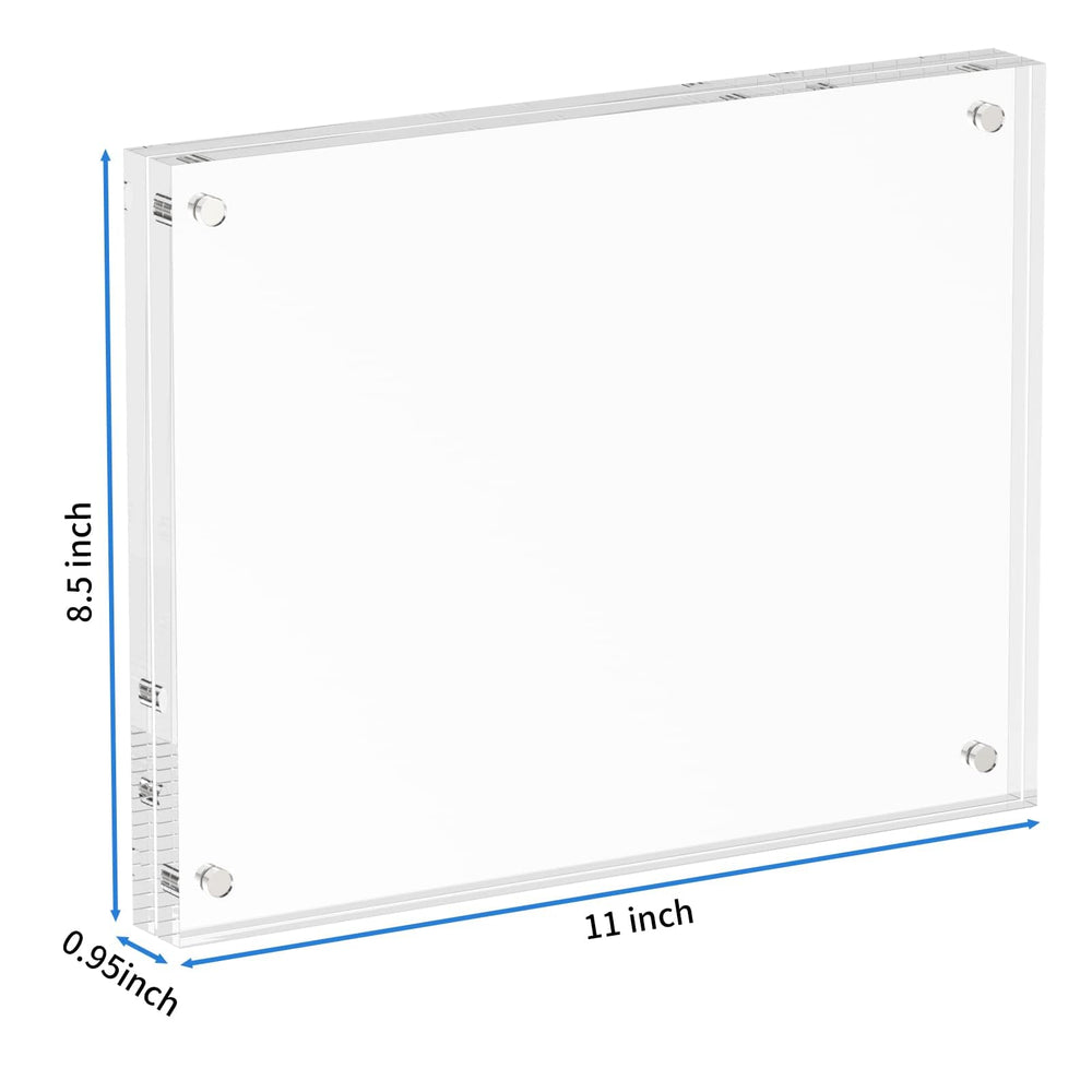 NIUBEE vue de profil sur l'épaisseur acrylique plus stable et résistante UV
