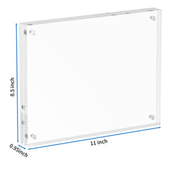 NIUBEE vue de profil sur l'épaisseur acrylique plus stable et résistante UV