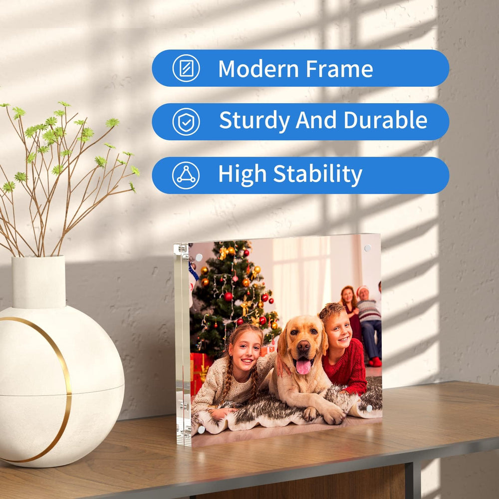 NIUBEE cadre posé sur bureau moderne montrant intégration décorative et professionnelle