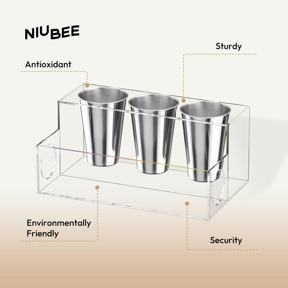 NIUBEE design transparent élégant intégration salle de bains