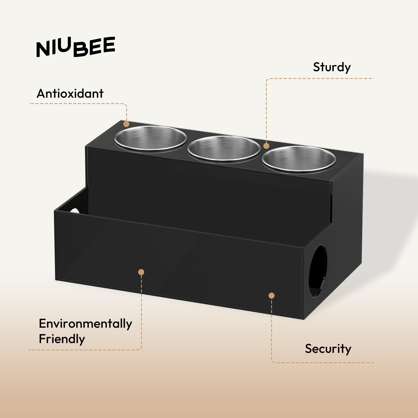 NIUBEE emballage cadeau élégant idéal pour offrir rangement pratique