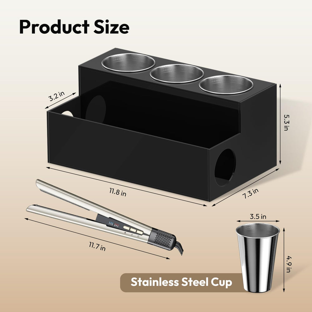NIUBEE gobelets inox proches pour refroidir outils et garantir sécurité