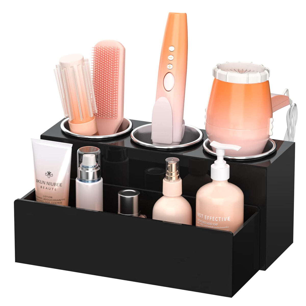 NIUBEE organiseur face avant noir range efficacement vos outils