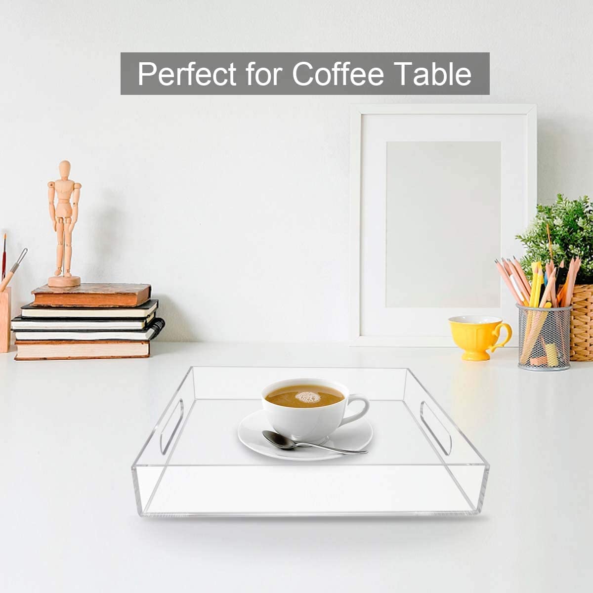 NIUBEE plateau sous machine expresso, protège le plan de travail des éclaboussures