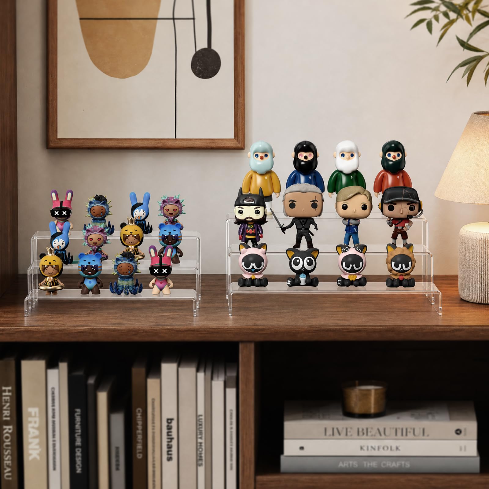 NIUBEE présentoirs en vitrine boutique améliorant visibilité des produits