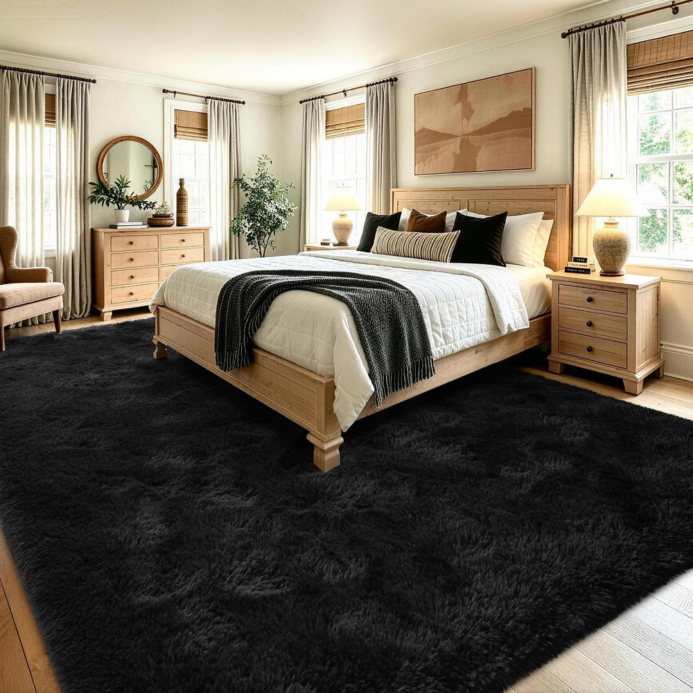 Noahas tapis installé dans un salon apportant chaleur et cohérence décorative