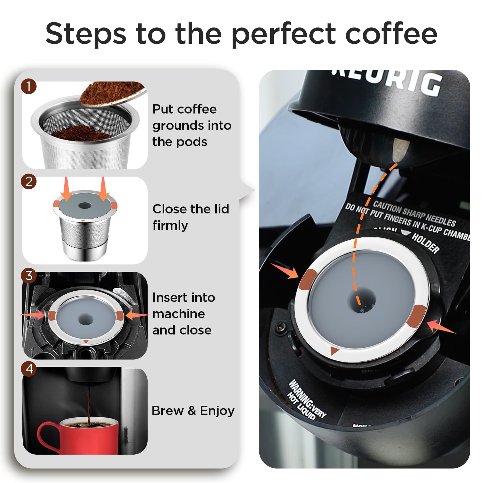 NOALTO comparaison de taille avec une tasse pour visualiser l'échelle pratique