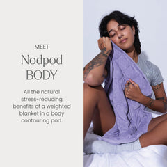 nodpod gros plan microfleece côté chaud pour douceur enveloppante