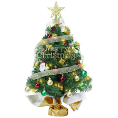 Noiclub sapin de table face emballage prêt à installer et gain d’espace