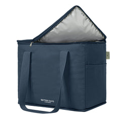 Nook Theory vue avant du sac bleu profond avec capacité et robustesse
