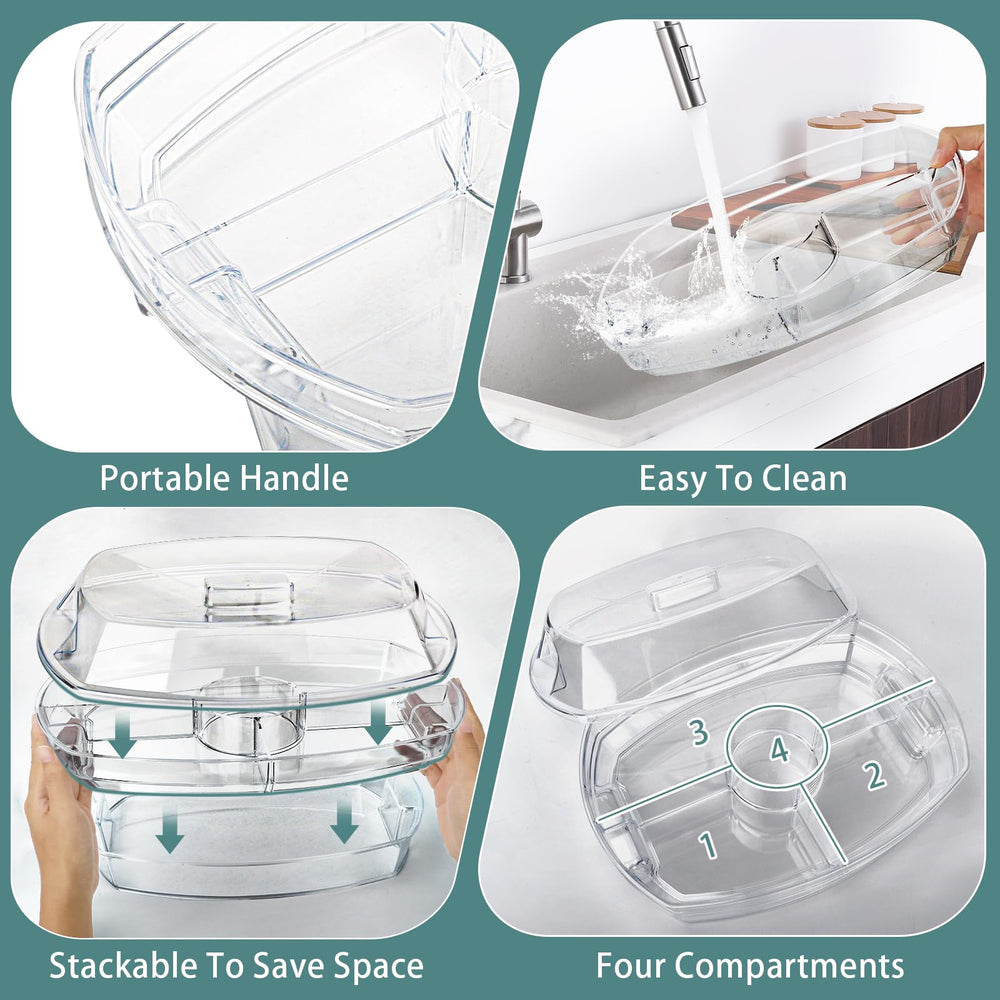 Norar texture plastique transparente résistante aux taches et odeurs