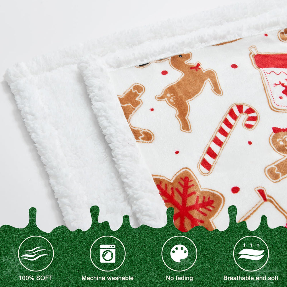 NORD ECO motif gingerbread détaillé, rend l'espace festif sans surcharger