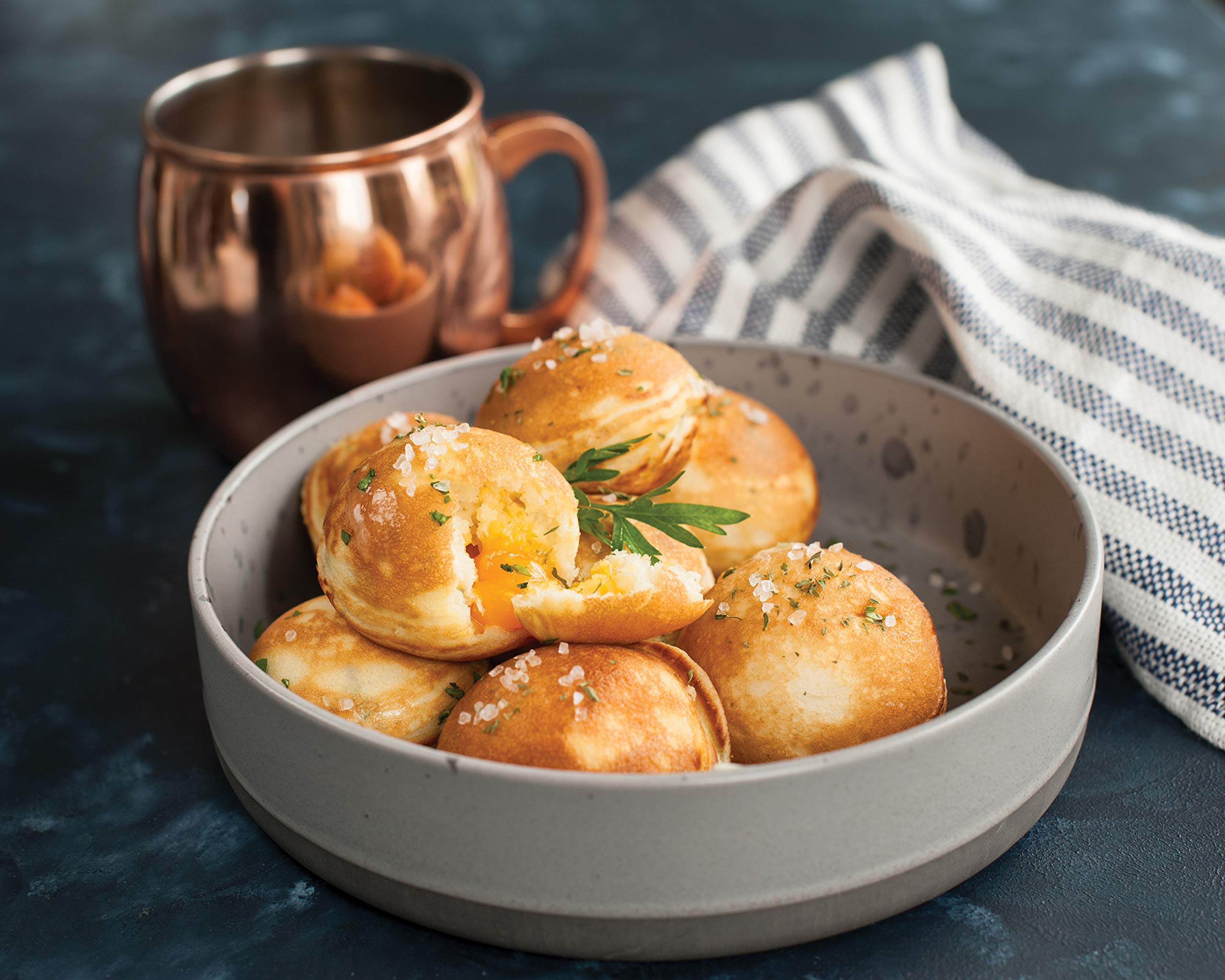 Nordic Ware comparaison taille montrant sept portions simultanées