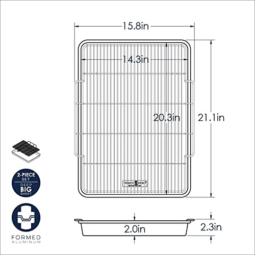 Nordic Ware main retirant la grille pour un nettoyage rapide et simple