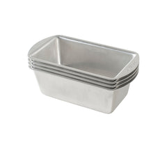 Nordic Ware vue avant des quatre mini moules, solide et durable