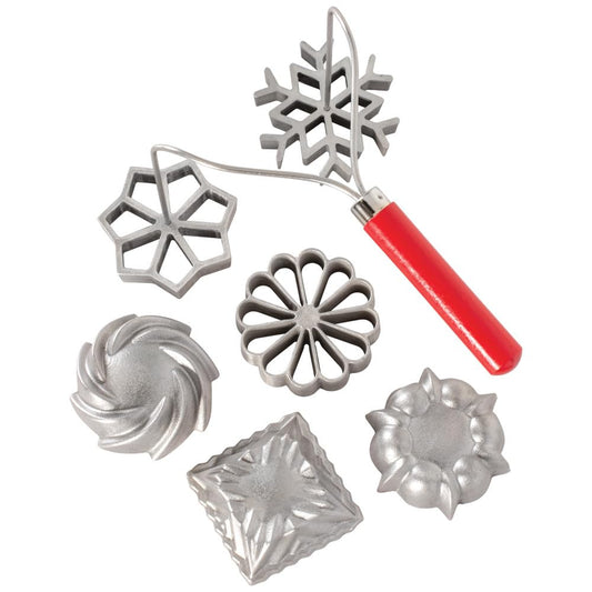 Nordic Ware moule rosette flocon en fonte d'aluminium pour motifs croustillants