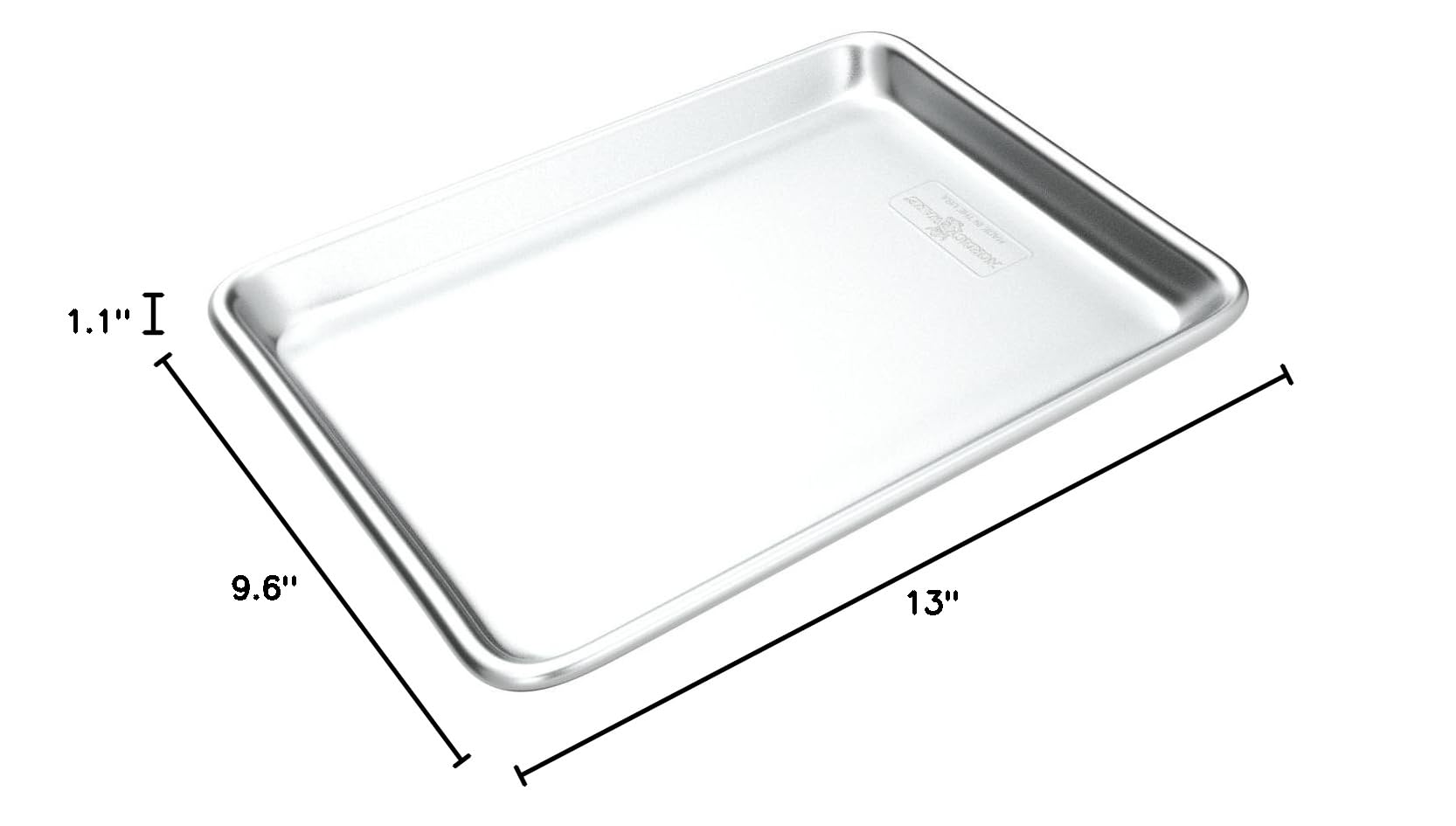 Nordic Ware plaque dans une cuisine montrant durabilité pour usage quotidien