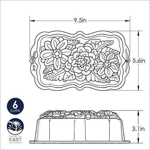 Nordic Ware comparaison taille avec main pour visualiser capacité 6 tasses pratique