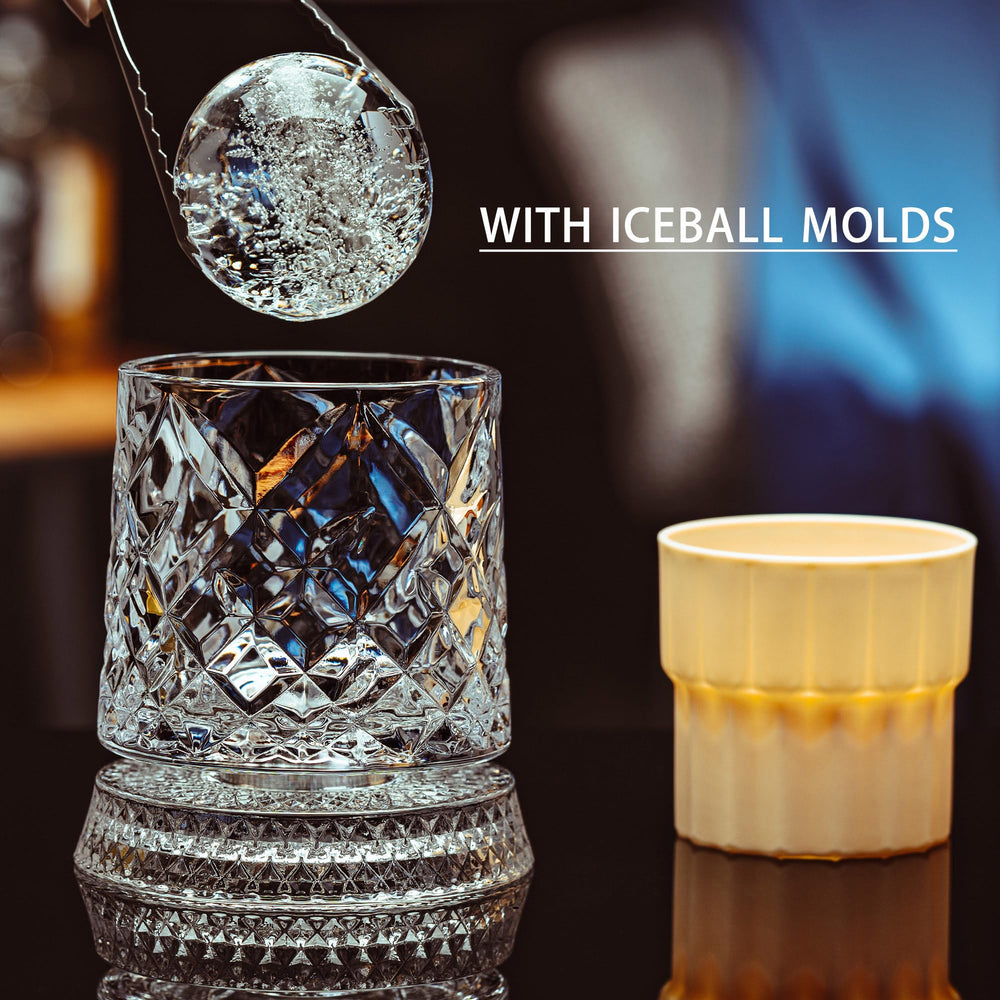 NORIMODA moules à boule de glace ensemble pour glaçons sphériques à fonte lente