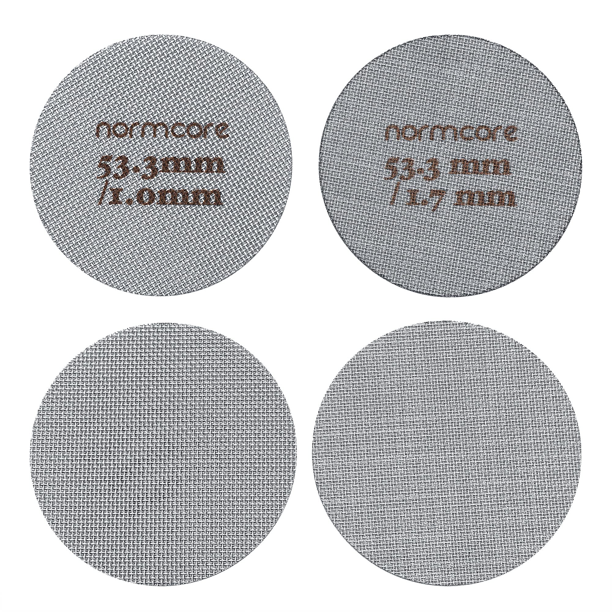 Normcore gros plan du maillage 150µm pour extraction plus homogène