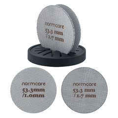 Normcore écran puck face avant montrant finition et diamètre, meilleure répartition