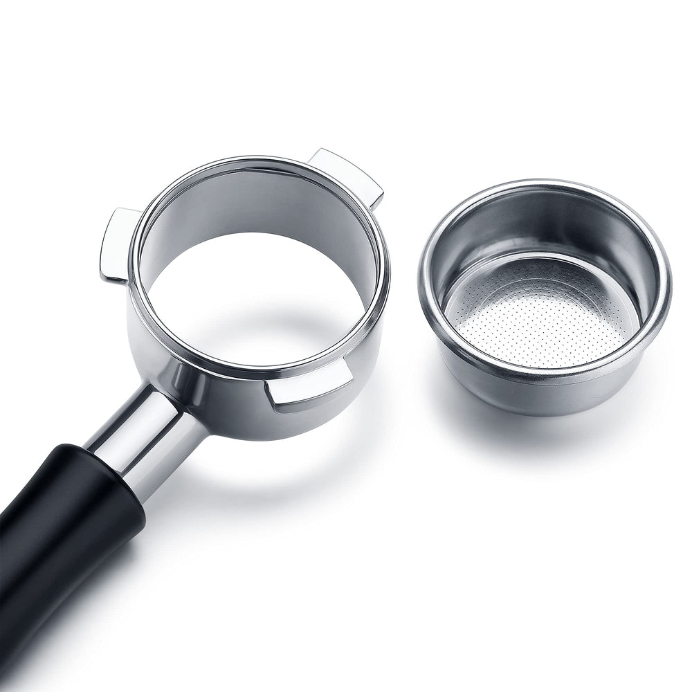 Normcore en usage sur machine Breville visualisant extraction et ajustement