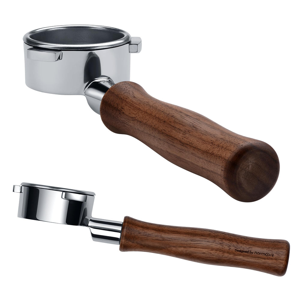 Normcore portafiltre front 54mm montrant la finition et compatibilité Breville