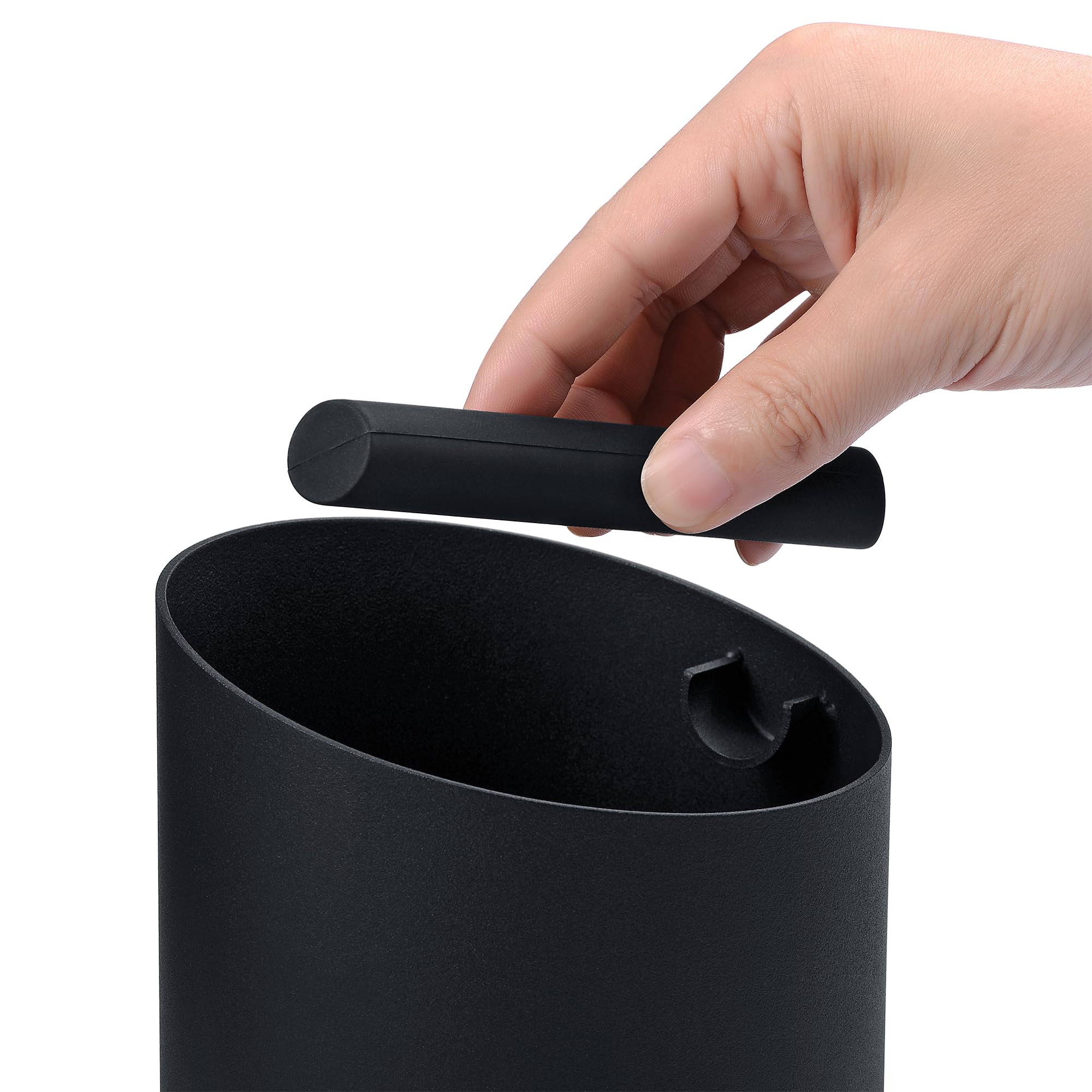 Normcore en usage avec porte-filtre pour vidage propre et rapide