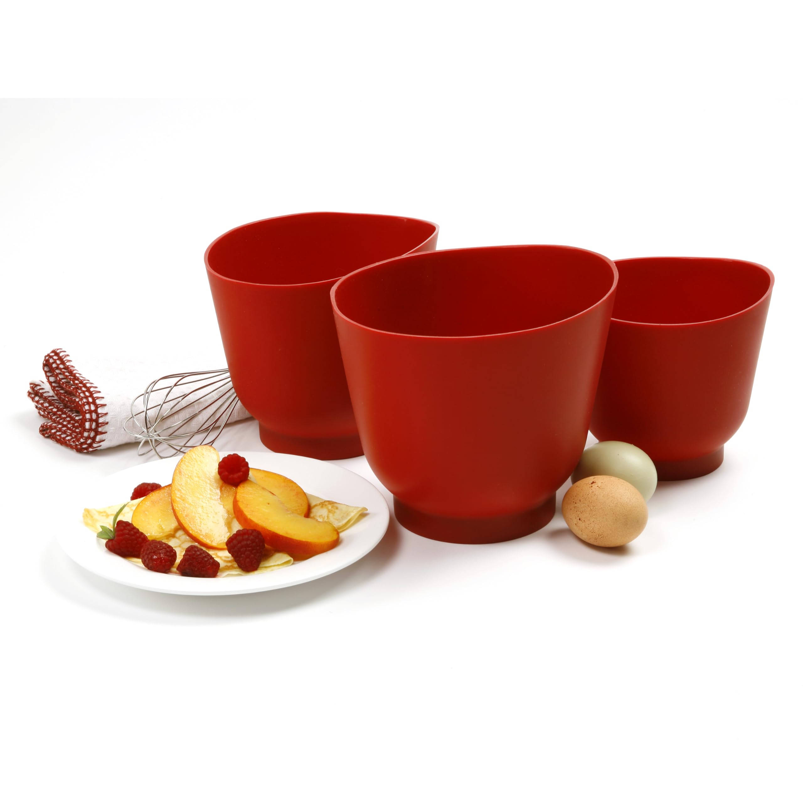 Norpro bols empilés montrant rangement compact et organisation