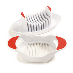 Norpro gros plan lames en acier inoxydable pour coupe nette