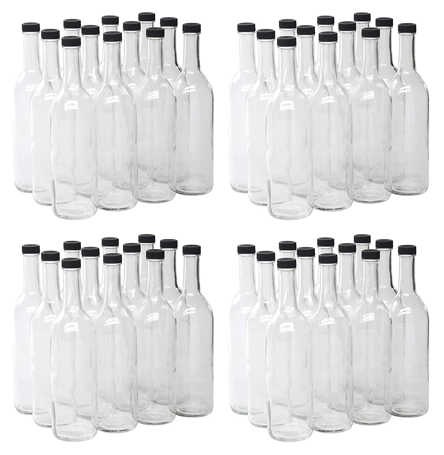 North Mountain Supply bouteille bordeaux 750ml transparente montrant couleur et présentation
