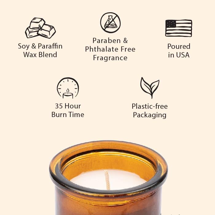 Northern Lights Candles étiquette lisible indiquant parfum whisky et tabac pour choix éclairé