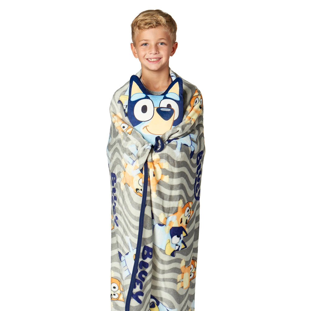 Northwest Bluey étiquette et impression proche, garantit design officiel et couleurs vives