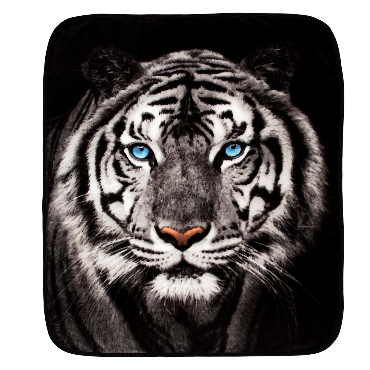 Northwest couverture face avant montrant le tigre blanc, apporte style décoratif