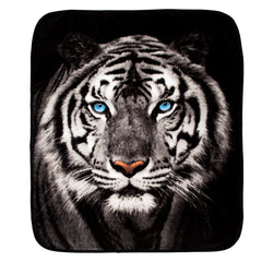 Northwest couverture face avant montrant le tigre blanc, apporte style décoratif