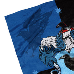Northwest couverture Ravenclaw verso blanc propre, contraste décoratif