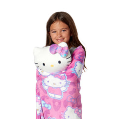 Northwest coussin hugger Hello Kitty coloré, compagnon câlin pour détente