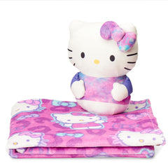 Northwest plaid face avec motif Hello Kitty, douceur visible et confort