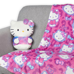Northwest gros plan tissu silk touch, Hello Kitty et toucher soyeux