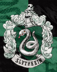 Northwest plaid Slytherin sur canapé, chaleur et décoration