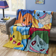 northwest couverture Pokémon face avant montrant motif et confort