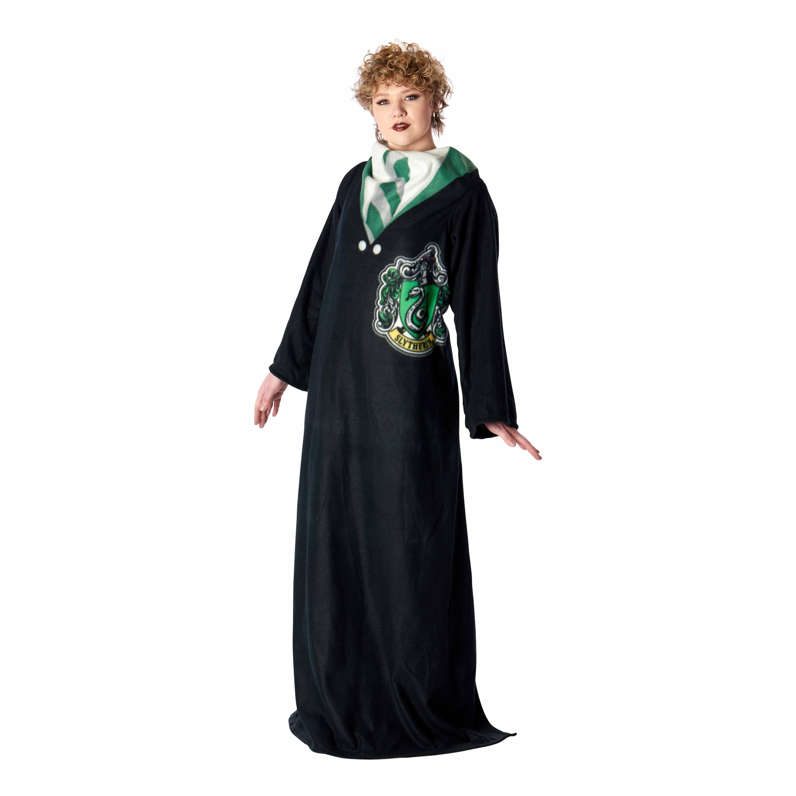 Northwest couverture Slytherin vue avant, design officiel et chaleur visible