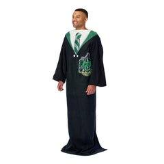 Northwest gros plan du tissu Slytherin en polyester, texture douce et soyeuse