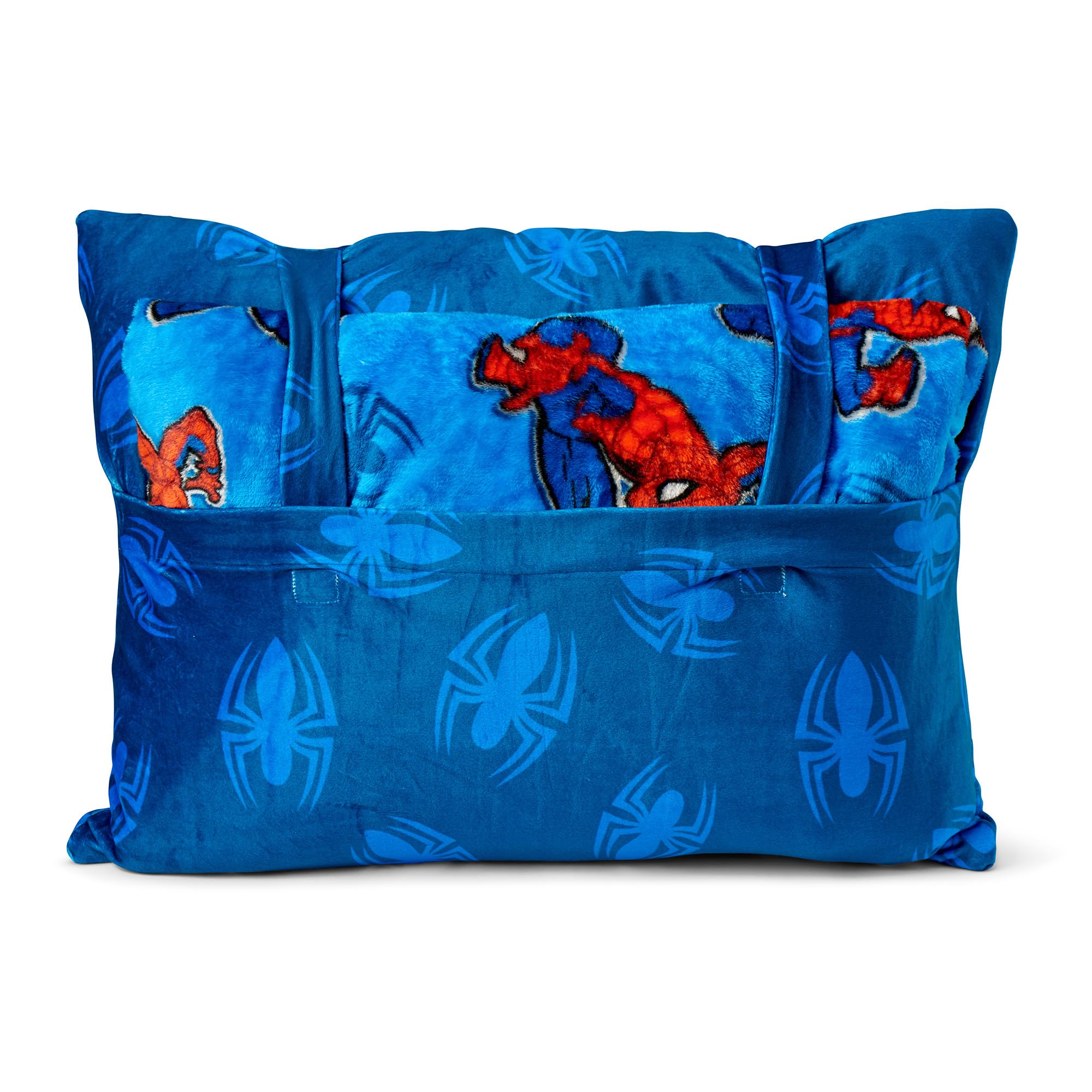 Northwest Spider‑Man couverture posée sur lit décor enfant attractif