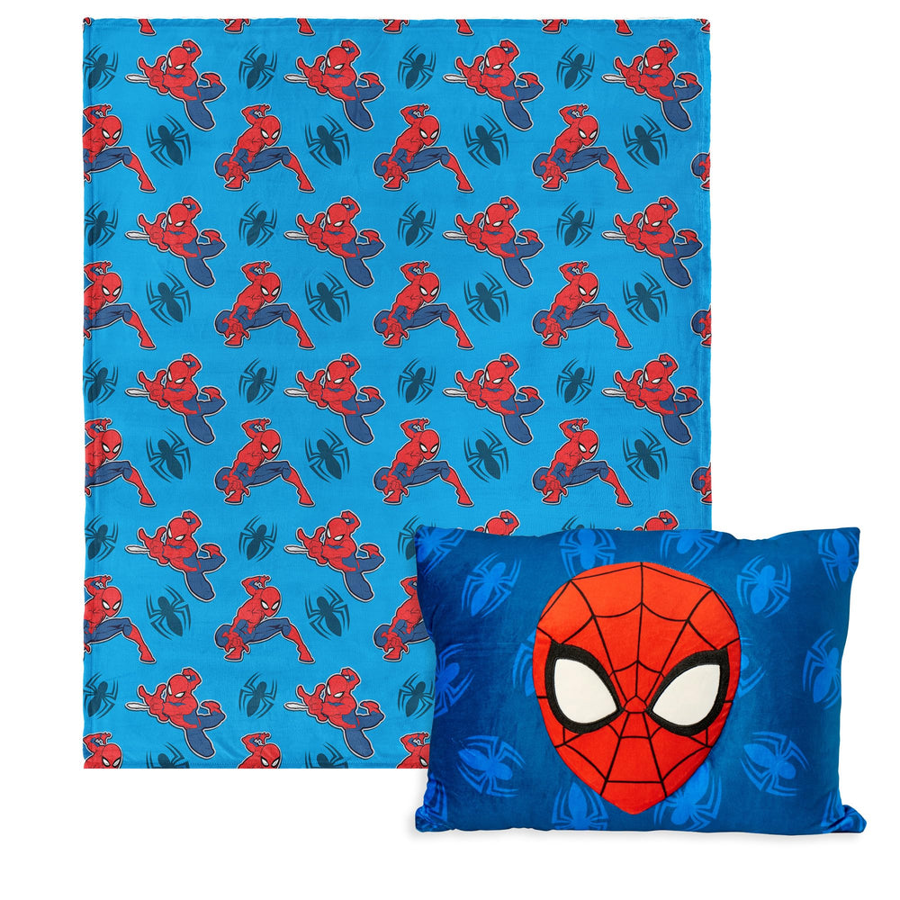 Northwest Spider‑Man face de la couverture montrant motif net et confort