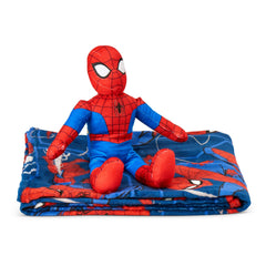 Northwest Spider-Man plaid posé sur canapé pour relax et décoration