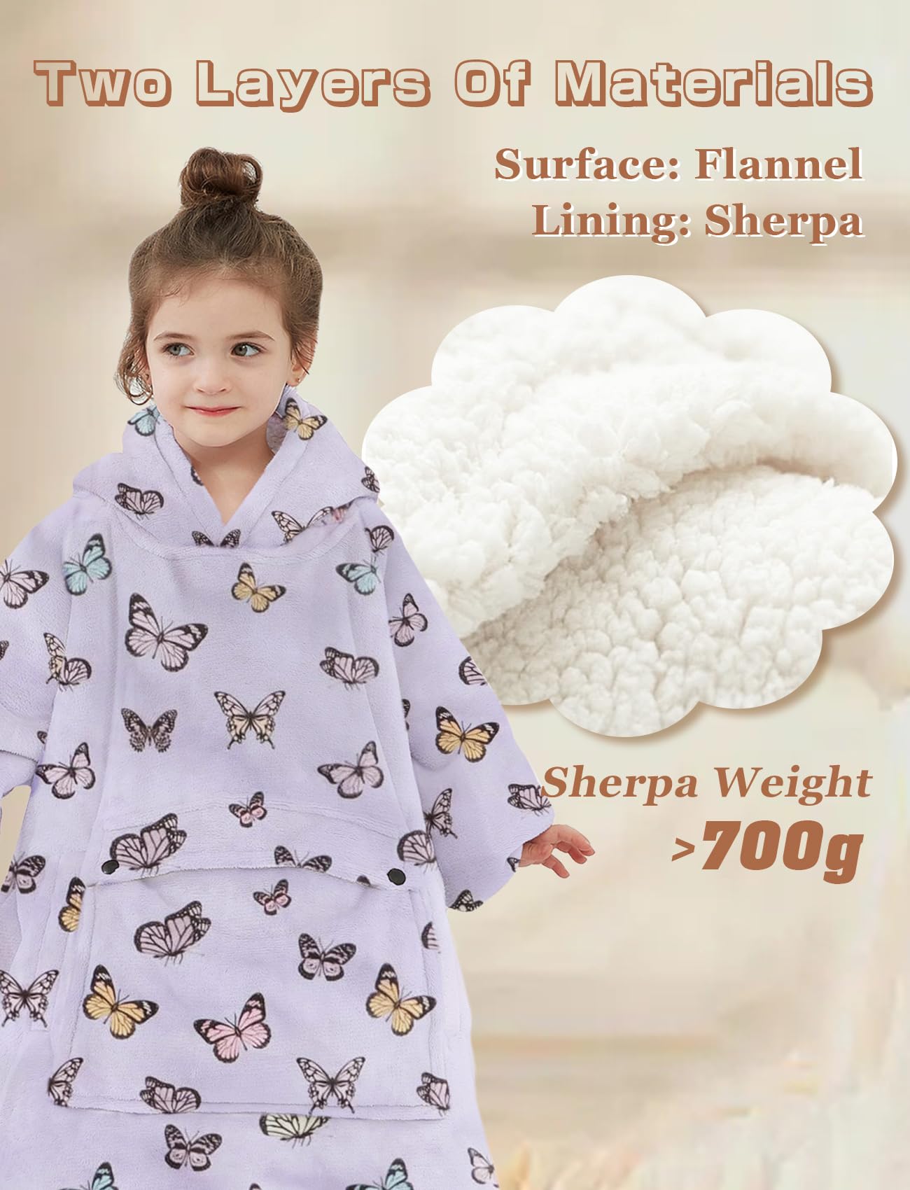 NOUKOW hoodie sur enfant montrant usage mains libres et aisance